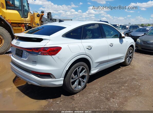 WA122BFZ6PP076595 2023 AUDI Q4 White Задня права чверть