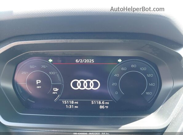 WA122BFZ6PP076595 2023 AUDI Q4 White Вид задніх сидінь