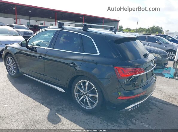 WA1E2AFY2M2043536 2021 AUDI Q5 Black უკანა მარცხენა