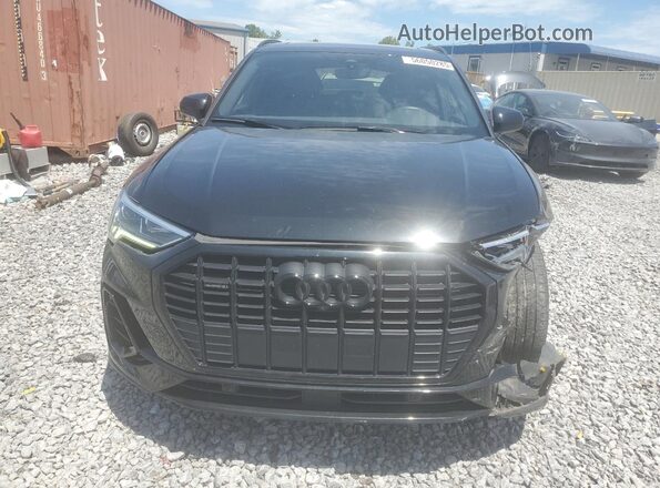 WA1EECF38M1149356 2021 AUDI Q3 Black Front view