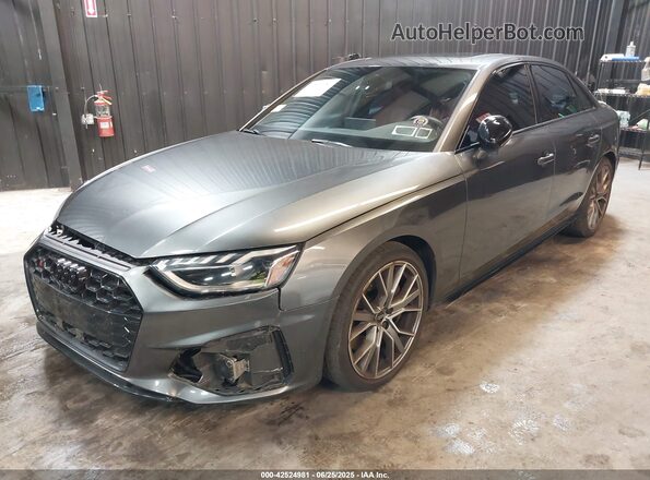 WAUB4AF42PA007420 2023 AUDI S4 Gray Front left