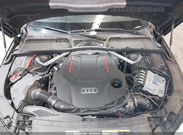 WAUB4AF42PA007420 2023 AUDI S4 Gray Rear view