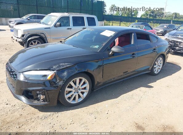 WAUC4CF53SA011848 2025 AUDI S5 Black Передня ліва чверть