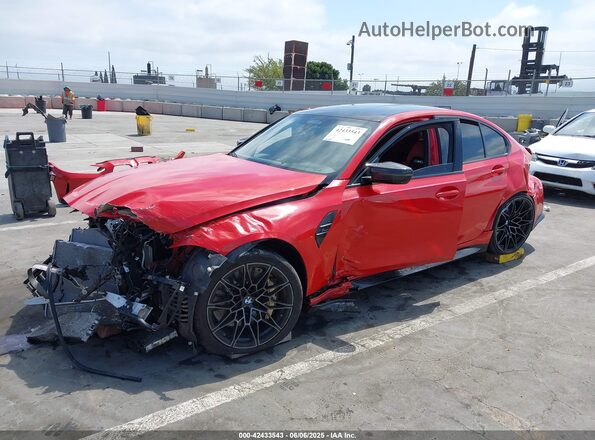 WBS43AY09PFP64397 2023 BMW M3 Orange Front left