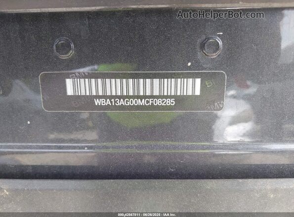 WBA13AG00MCF08285 2021 BMW 5 SERIES Черный Вид подкапотного пространства