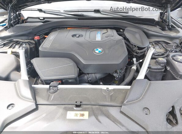 WBA13AG00MCF08285 2021 BMW 5 SERIES Черный Вид сзади