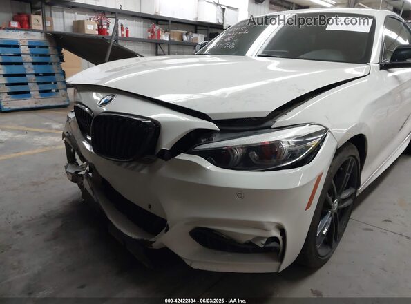WBA2J5C02L7E01916 2020 BMW M2 White Вид спереду