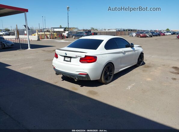 WBA2J5C02L7E01916 2020 BMW M2 White Задня права чверть