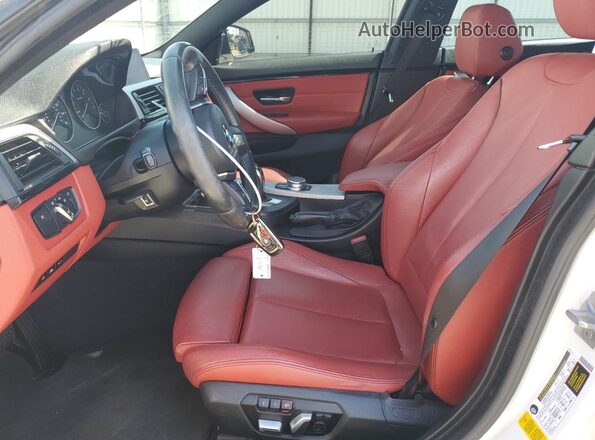 WBA4F7C35HG788241 2017 BMW 4 SERIES White Вид салону спереду