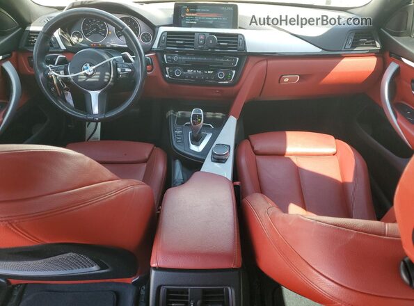 WBA4F7C35HG788241 2017 BMW 4 SERIES White Вид панелі приладів