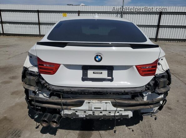 WBA4F7C35HG788241 2017 BMW 4 SERIES White Вид ззаду