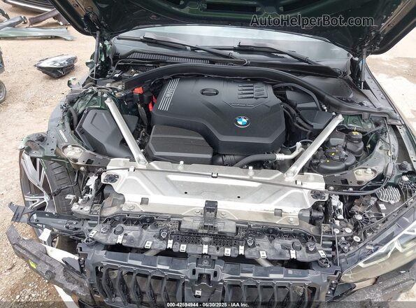 WBA53AP08MCG01718 2021 BMW 4 SERIES Зеленый Вид сзади