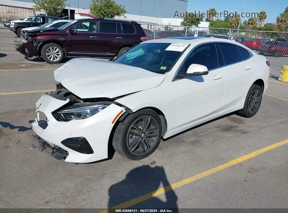WBA73AK07N7K13239 2022 BMW 2 SERIES White Vista tres cuartos delantera izquierda