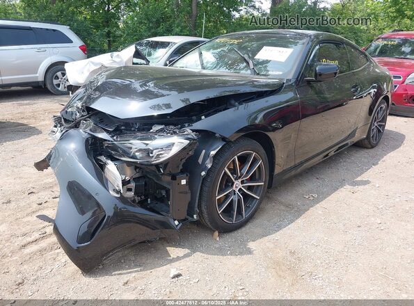 WBA73AP07PCL51446 2023 BMW 4 SERIES Black Front view