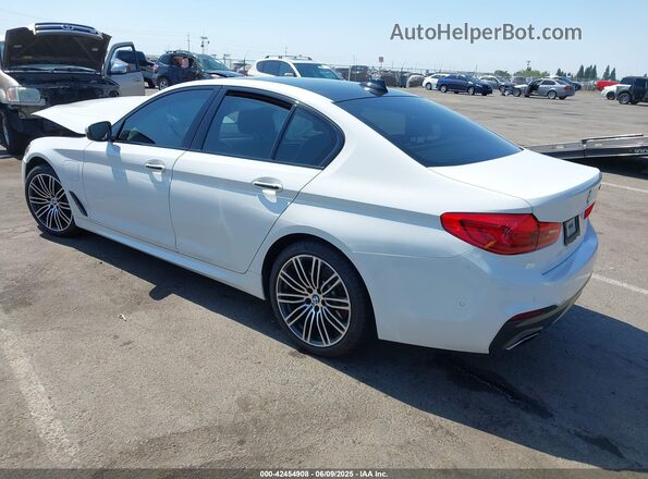 WBAJA9C52JG622876 2018 BMW 5 SERIES Белый Задняя левая четверть