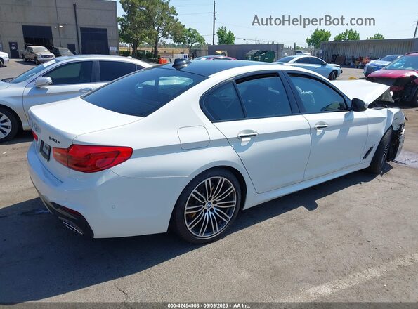 WBAJA9C52JG622876 2018 BMW 5 SERIES Белый Задняя правая четверть