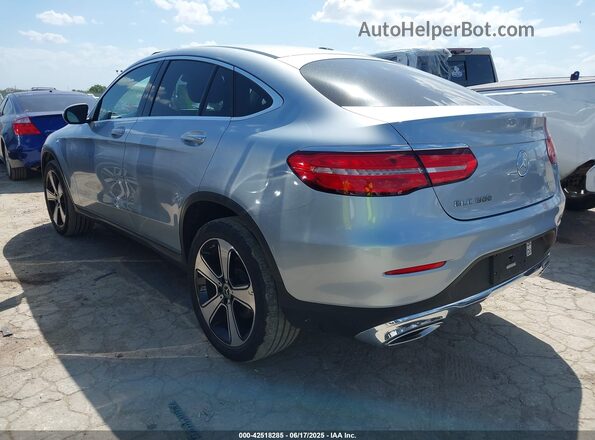 WDC0J4KB5JF448682 2018 MERCEDES-BENZ GLC 300 COUPE Light Blue Задня ліва чверть