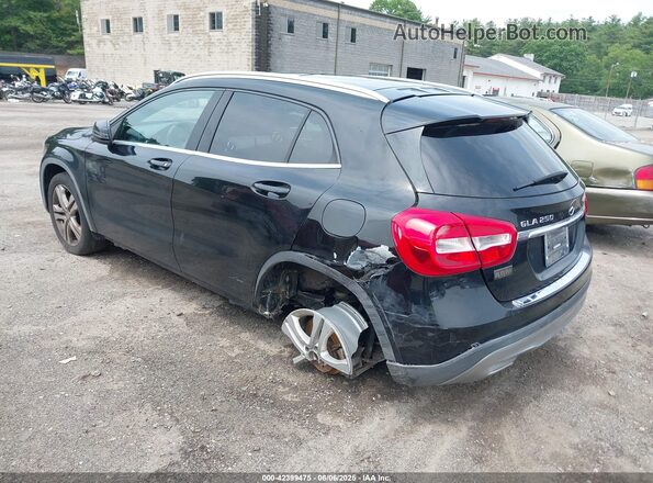 WDCTG4GB2HJ303014 2017 MERCEDES-BENZ GLA 250 Black Задня ліва чверть