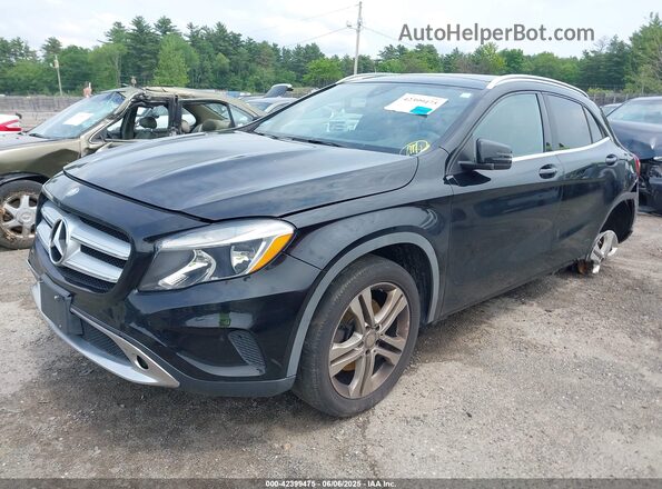 WDCTG4GB2HJ303014 2017 MERCEDES-BENZ GLA 250 Black Передня ліва чверть