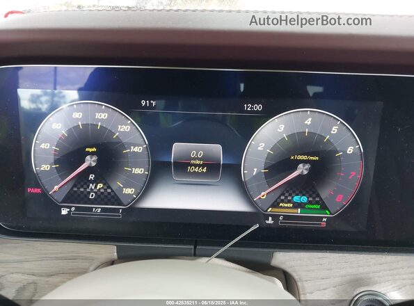 WDD1K6BB0LF130982 2020 MERCEDES-BENZ AMG E 53 Белый Вид задних сидений