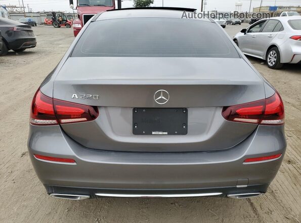 WDD3G4EB0LW038524 2020 MERCEDES-BENZ A-CLASS Gray 