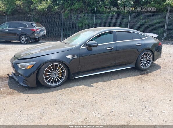 WDD7X8KB1LA012170 2020 MERCEDES-BENZ AMG GT 63 4-DOOR COUPE Black წინა მარცხენა ხედი სამი მეოთხედიდან