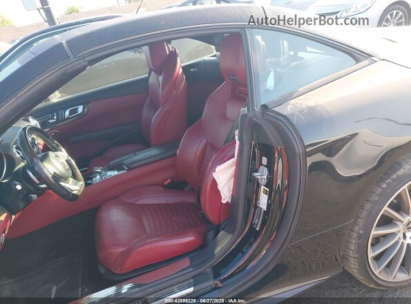 WDDJK7DA8HF045115 2017 MERCEDES-BENZ SL Black VIN კოდის სტიკერის ხედი