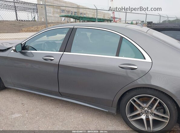 WDDUG6GB9KA437666 2019 MERCEDES-BENZ S-CLASS Gray 