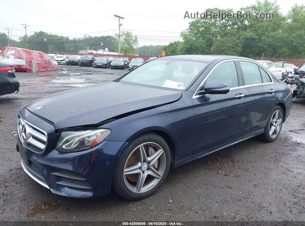WDDZF4KB1HA030874 2017 MERCEDES-BENZ E-CLASS Dark Blue 