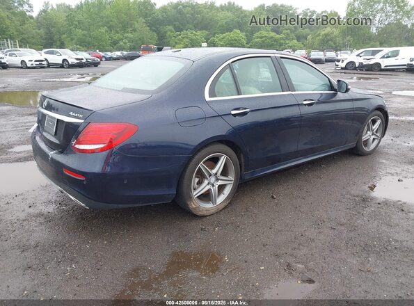 WDDZF4KB1HA030874 2017 MERCEDES-BENZ E-CLASS Dark Blue 