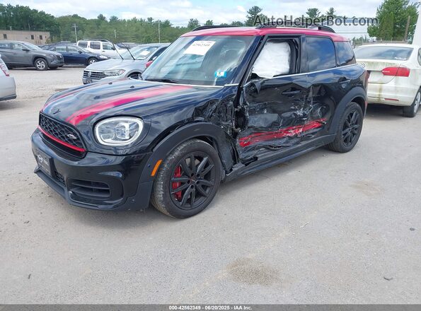 WMZ33BS01N3N75193 2022 MINI COUNTRYMAN Черный Передняя левая четверть