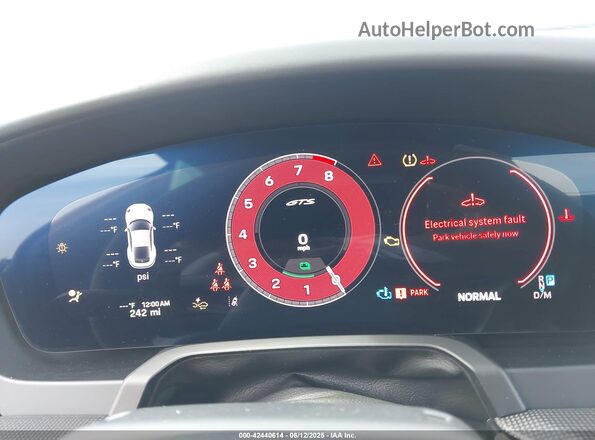 WP0AB2A93SS225589 2025 PORSCHE 911 Gray Вид задніх сидінь