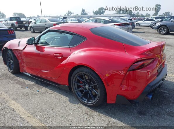 WZ1DB0C02NW048872 2022 TOYOTA GR SUPRA Red Հետևի ձախ