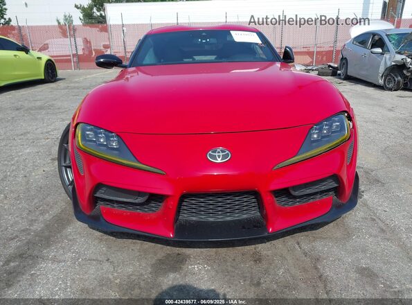 WZ1DB0C02NW048872 2022 TOYOTA GR SUPRA Red Դիմացի տեսք