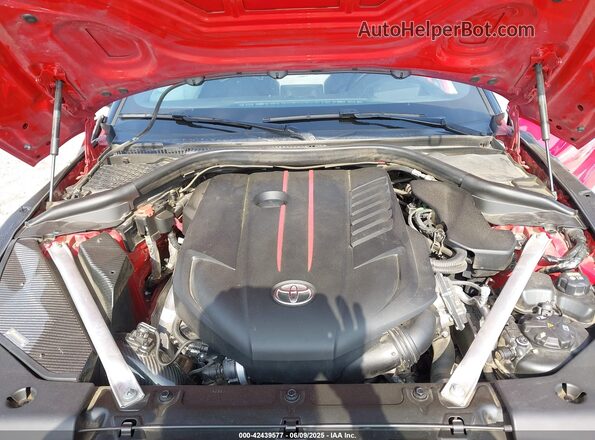 WZ1DB0C02NW048872 2022 TOYOTA GR SUPRA Red Հետևի տեսք