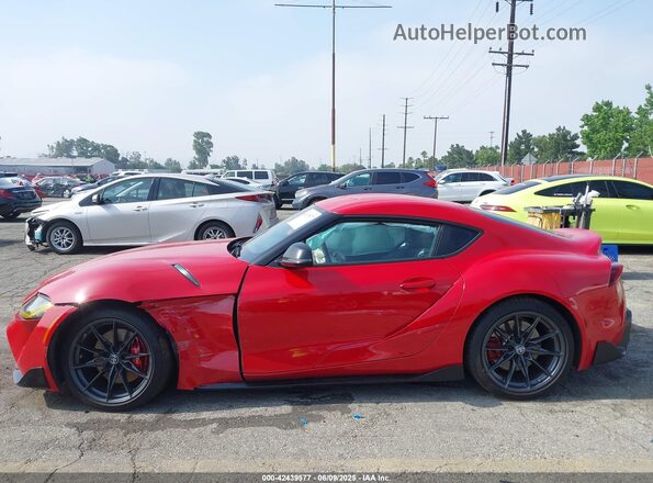 WZ1DB0C02NW048872 2022 TOYOTA GR SUPRA Red Սալոնի հետևի տեսք