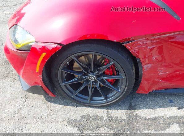 WZ1DB0C02NW048872 2022 TOYOTA GR SUPRA Red 