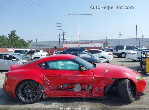 WZ1DB0C02NW048872 2022 TOYOTA GR SUPRA Red 