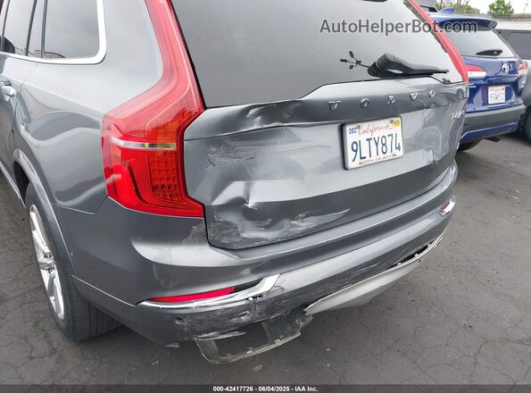 YV4A22PL0G1059500 2016 VOLVO XC90 Silver Widok z przodu