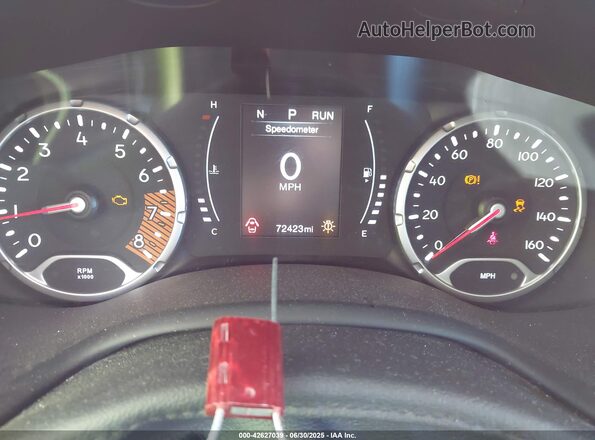 ZACNJBBB0LPL05488 2020 JEEP RENEGADE Красный Вид задних сидений