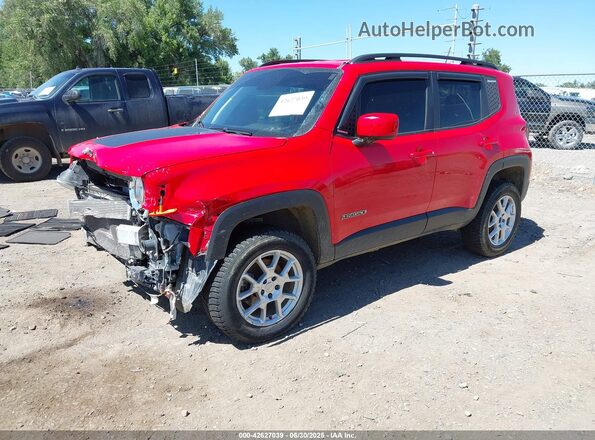ZACNJBBB0LPL05488 2020 JEEP RENEGADE Красный Передняя левая четверть