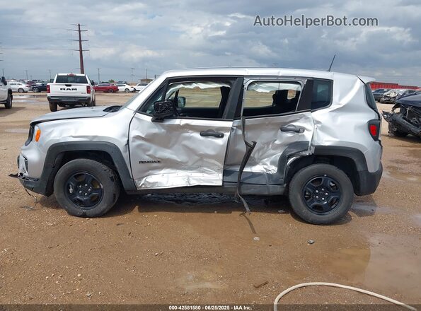 ZACNJDAB6MPN15656 2021 JEEP RENEGADE Silver 