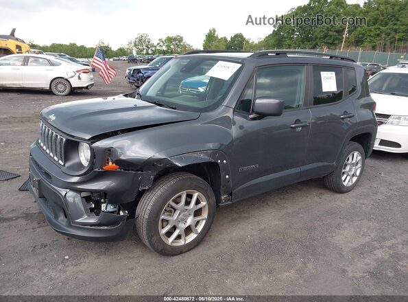 ZACNJDBB7MPN35803 2021 JEEP RENEGADE Gray Передня ліва чверть
