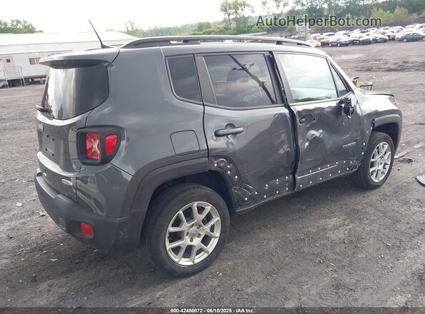 ZACNJDBB7MPN35803 2021 JEEP RENEGADE Gray Задня права чверть