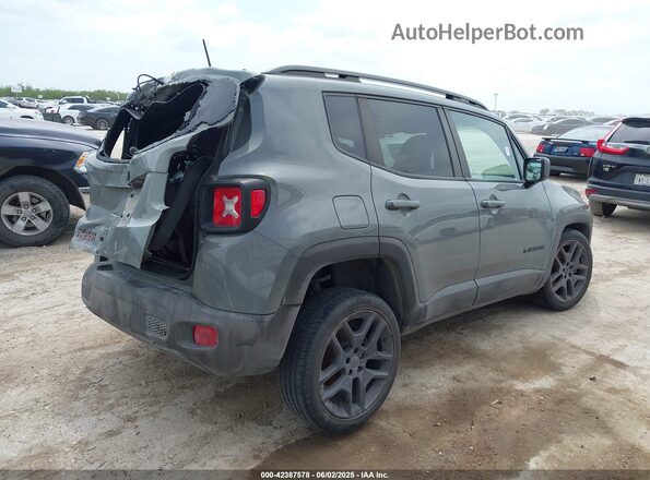 ZACNJDBBXMPN28392 2021 JEEP RENEGADE Gray Задня права чверть