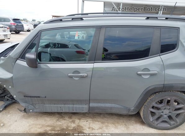 ZACNJDBBXMPN28392 2021 JEEP RENEGADE Gray Вид задньої частини салону