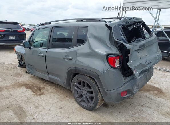 ZACNJDBBXMPN28392 2021 JEEP RENEGADE Gray Задня ліва чверть