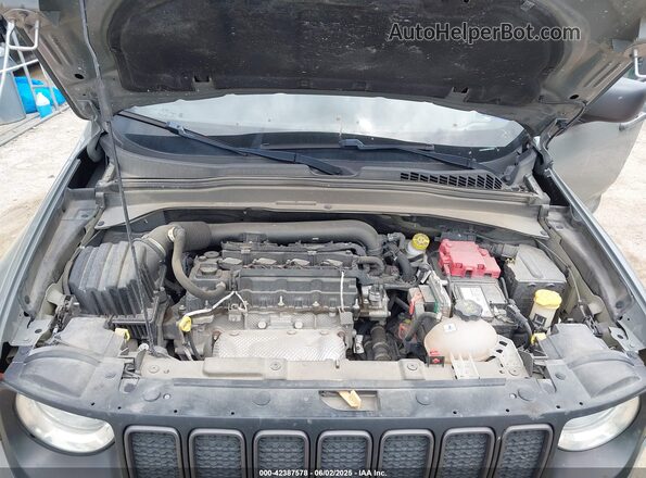 ZACNJDBBXMPN28392 2021 JEEP RENEGADE Gray Вид ззаду