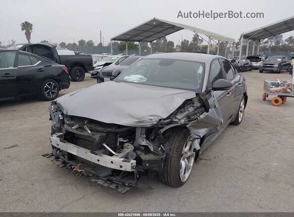 ZARFAMBNXK7612360 2019 ALFA ROMEO GIULIA Gray 