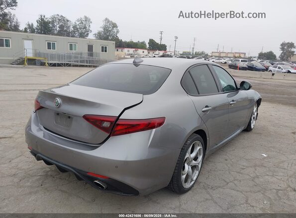 ZARFAMBNXK7612360 2019 ALFA ROMEO GIULIA Gray 